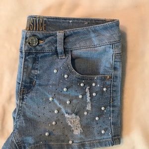 Girl’s Justice shorts size 10